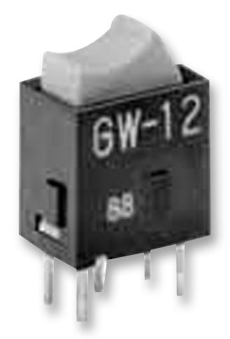 GW12RHP ROCKER SWITCH, SPDT, ON-ON NKK SWITCHES