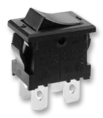 JWS21RAA ROCKER SWITCH, DPST, ON-OFF NKK SWITCHES