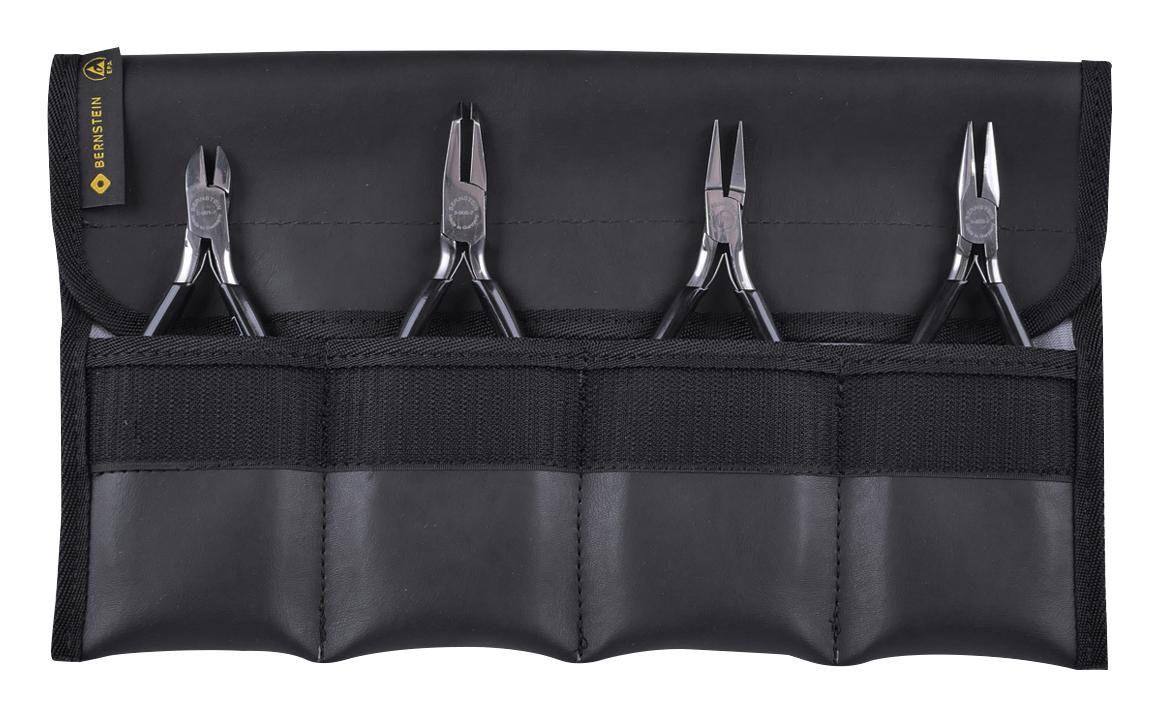 3-960 ESD PLIERS SET, 4 PIECES BERNSTEIN WERKZEUGFABRIK