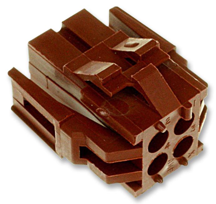 1-640519-0 HOUSING,  PLUG, 4WAY AMP - TE CONNECTIVITY