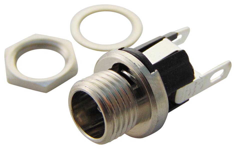 722A DC POWER JACK, 2.0MM, 12VDC, 5A, SOLDER SWITCHCRAFT/CONXALL
