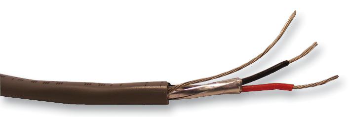 1212C SL005 CABLE, SHIELDED, 24AWG, 2CORE, 30.5M ALPHA WIRE