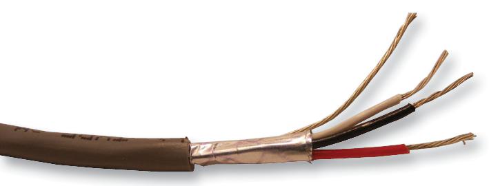 1293C SL005 CABLE, SHIELDED, 22AWG, 3CORE, 30.5M ALPHA WIRE