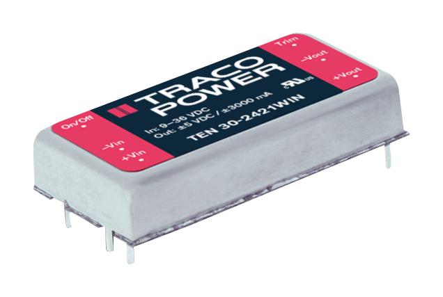 TEN 30-2413WIN DC/DC, 15V/2A/30W TRACO POWER