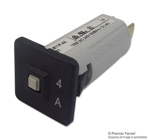 T9-611P-4A CIRCUIT BREAKER, T9 UE AC240V SCHURTER