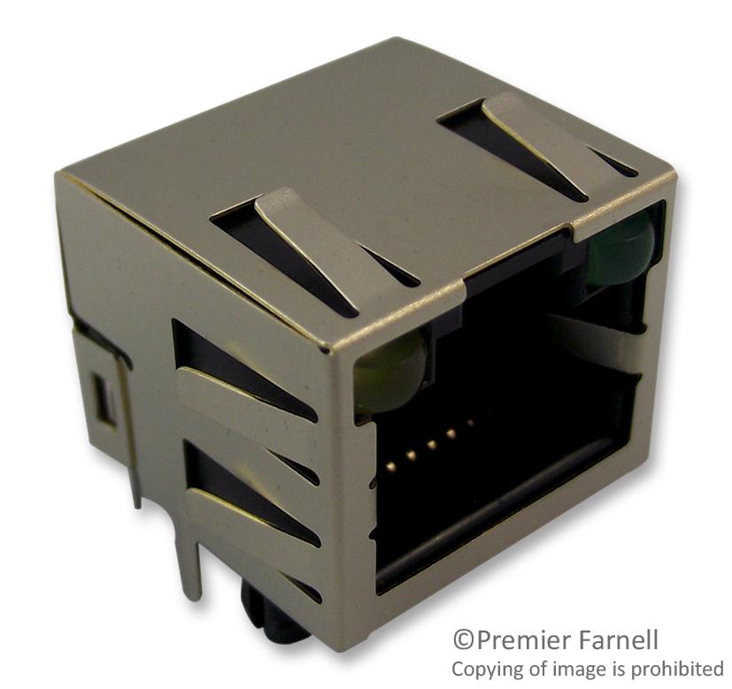 615008137421 MODULAR, JACK, THT, R/A, RJ45, 8P8C WURTH ELEKTRONIK