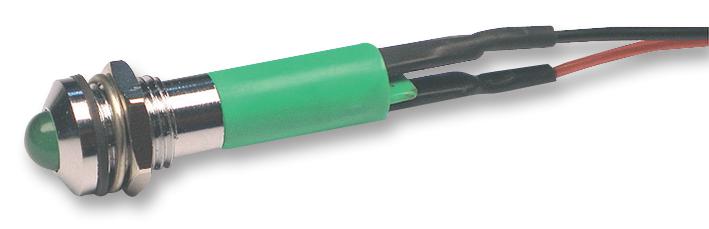 NLD29W803550500 LED INDICATOR, 24V GRN NLD ELECTRONIC