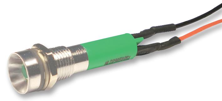 NLD29W903500500 LED INDICATOR, 24V RED NLD ELECTRONIC