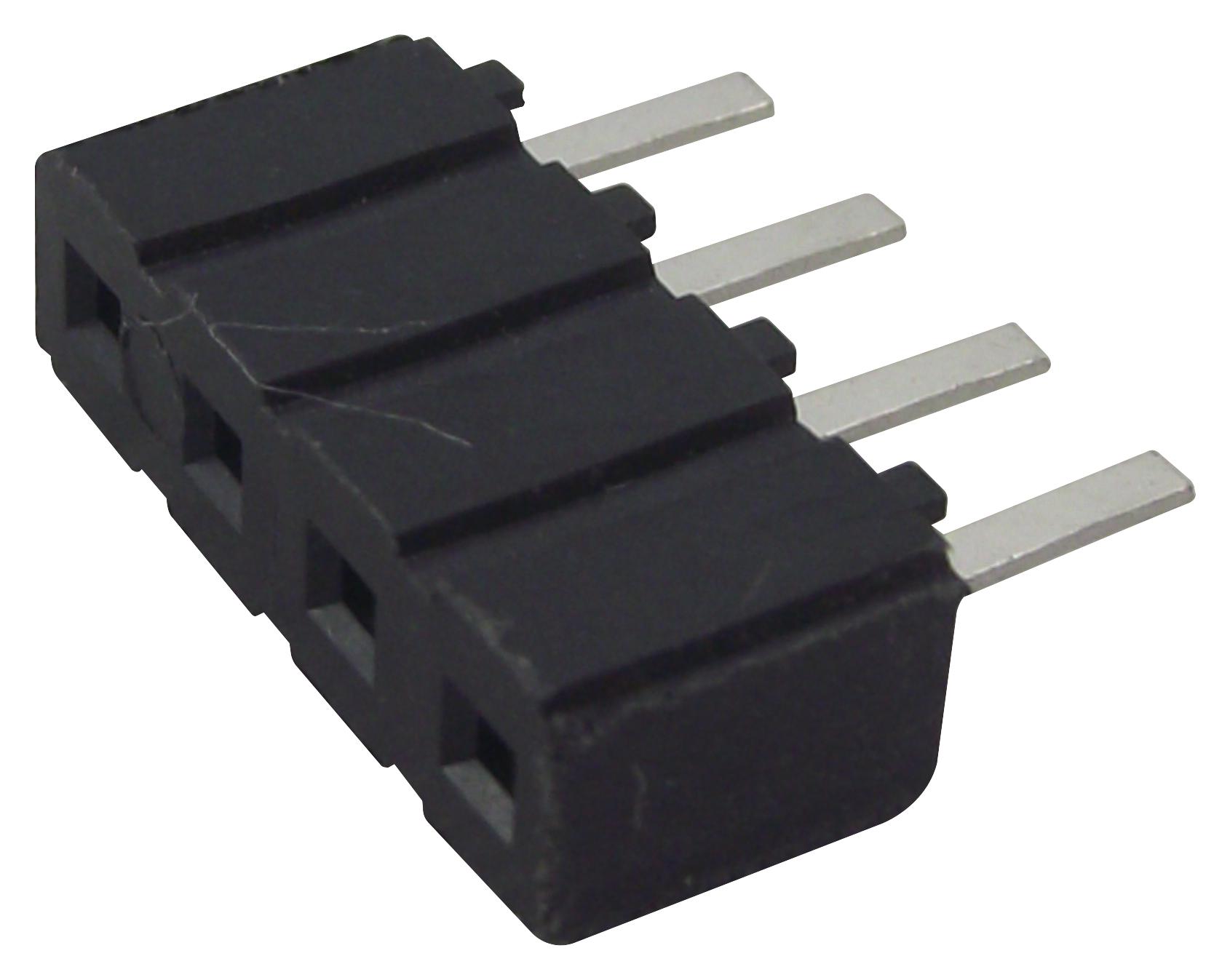 CES-104-01-T-S RECEPTACLE, 2.54MM, SINGLE, 4WAY SAMTEC