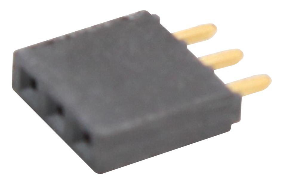 SSQ-103-01-G-S RECEPTACLE, 2.54MM, SINGLE, 3WAY SAMTEC