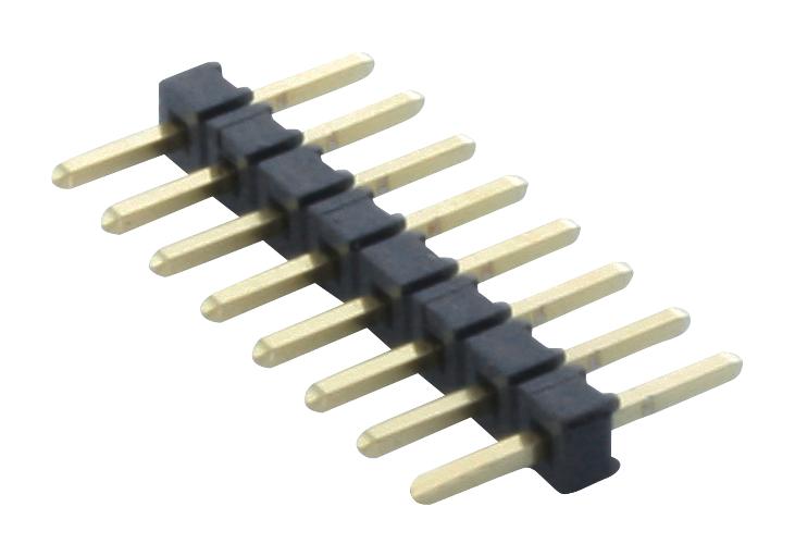 TMM-108-01-G-S HEADER, 2MM, SINGLE THRU HOLE,  8WAY SAMTEC