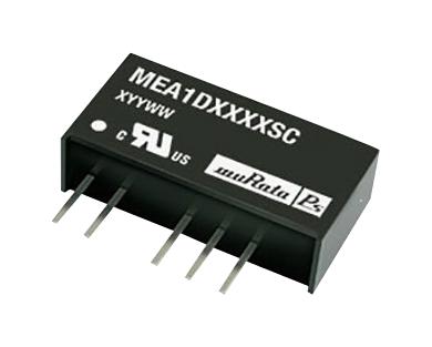 MEA1D1512SC CONVERTER, DC/DC, 1W,  15 TO ±12V MURATA POWER SOLUTIONS