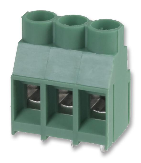 CTB04VY/3 TERMINAL BLOCK, WIRE TO BRD, 3POS, 10AWG CAMDENBOSS