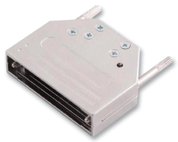 MHDTZI-09-K BACKSHELL, D, DOUBLE CLAMP, 9WAY MH CONNECTORS