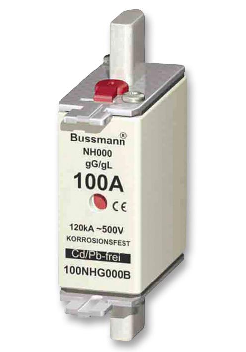 80NHG000B FUSE, 80A, NH DIN, 500V EATON BUSSMANN