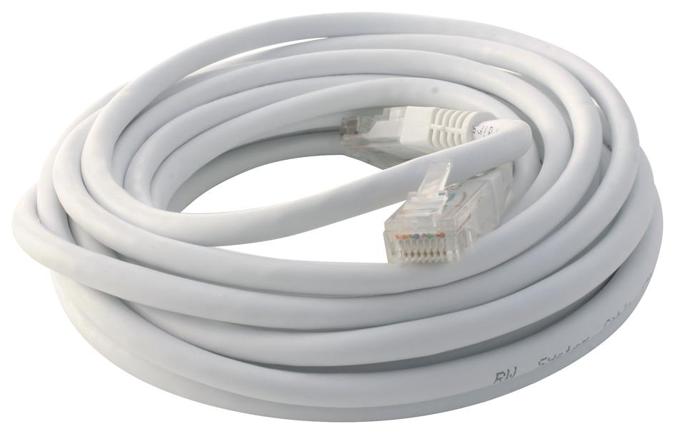 PS11002 LEAD PATCH CAT 5E 1.00M WHITE PRO SIGNAL