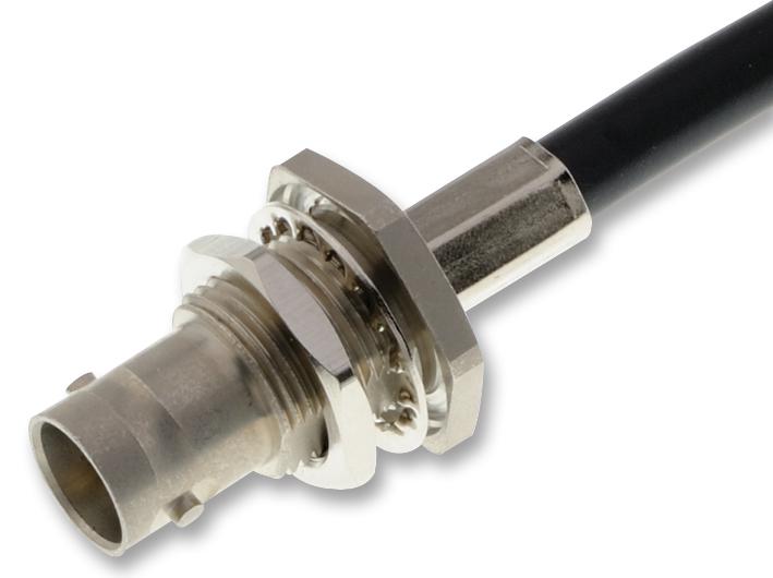 R142334700 RF COAXIAL, BNC, STRAIGHT JACK, 75OHM RADIALL