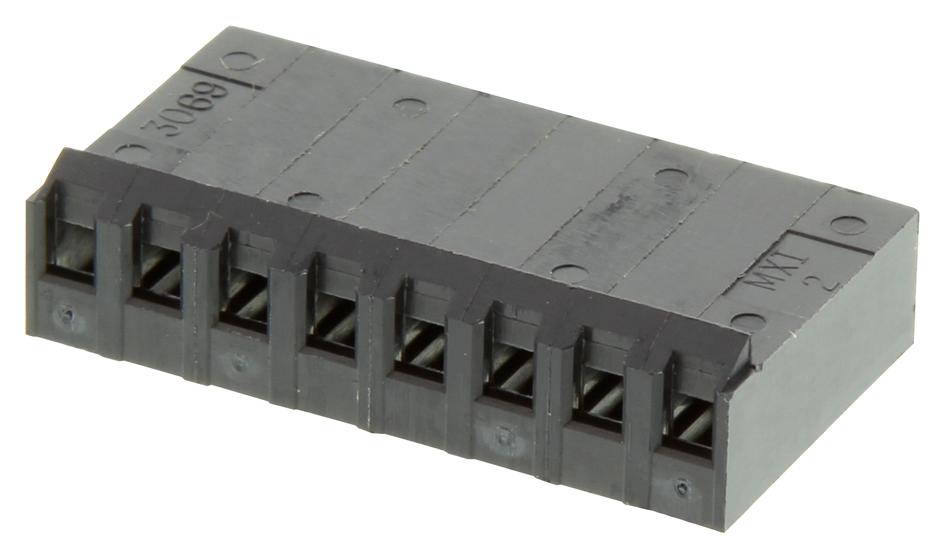 09-93-0800 CONNECTOR, RCPT, 8POS, 1ROW, 3.96MM MOLEX