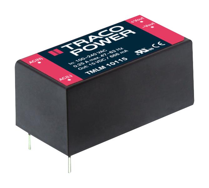 TMLM 04103 PSU, PCB MOUNT, 4W, 3.3V, 1.2A TRACO POWER