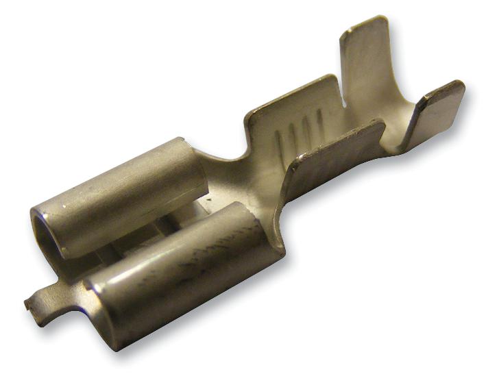 2-160256-2 TERMINAL, FASTON, 6.35X0.81MM AMP - TE CONNECTIVITY