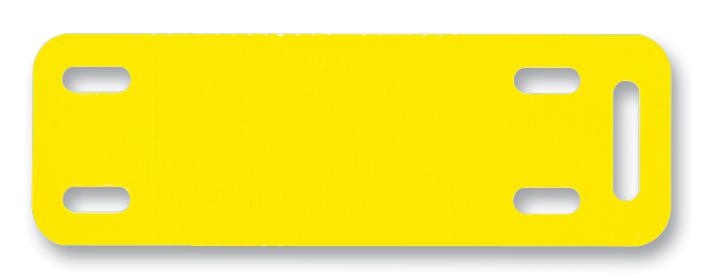 M200X050Y6T LABEL, PLATE, YEL, 50.8X12.7MM, PK500 PANDUIT