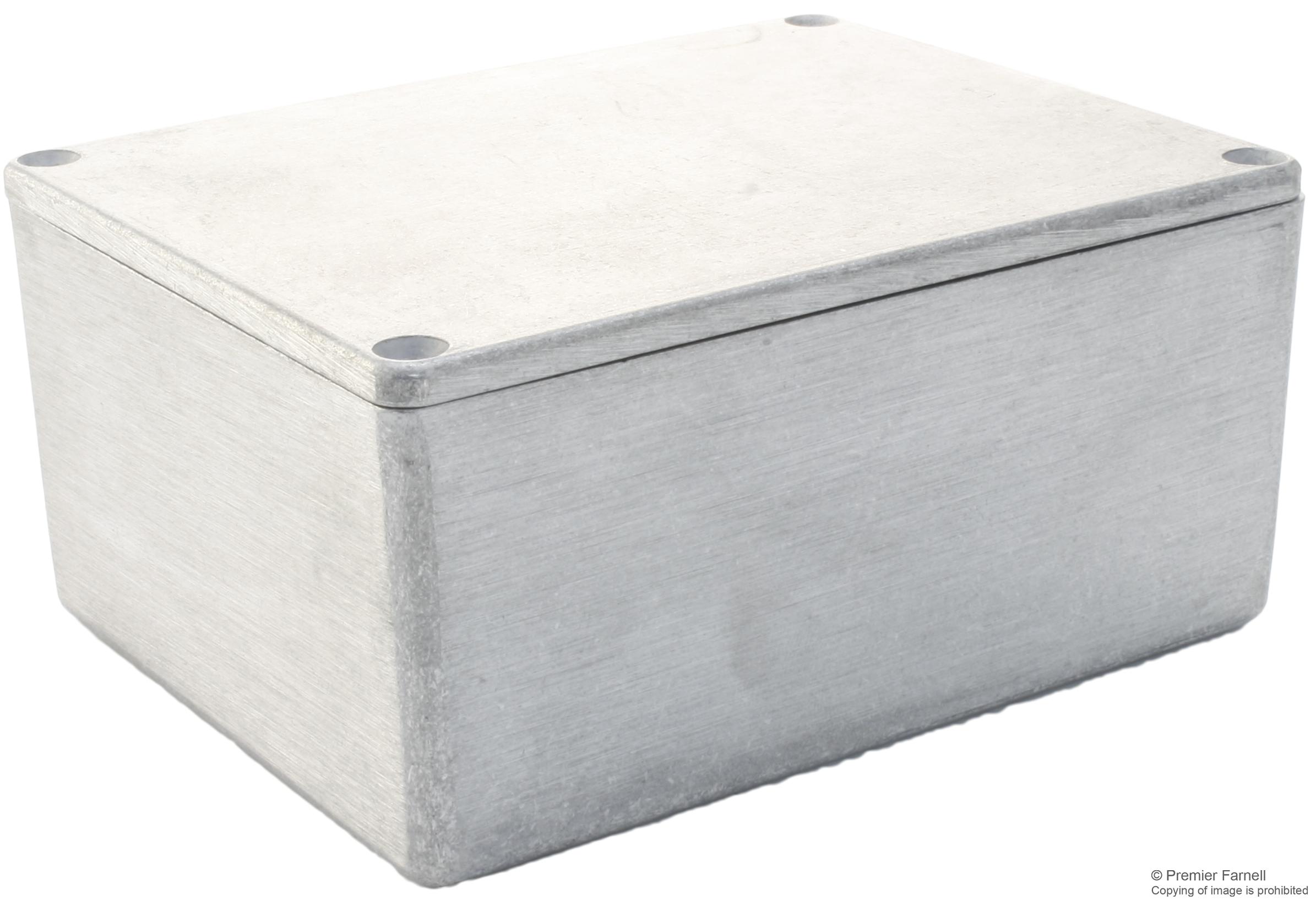 483-0030 BOX, DIECAST, FLANGE, IP68 DELTRON ENCLOSURES