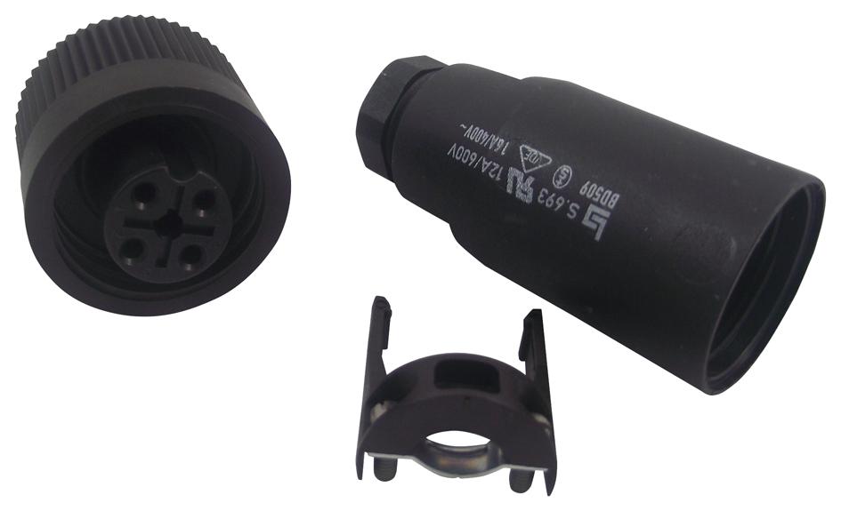 99-4218-00-07 SOCKET, FREE, PG9, 6WAY+PE BINDER