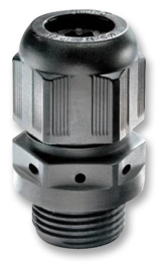 ESVG25 BLK GLAND, VENT, PLASTIC, BLK, M25 WISKA