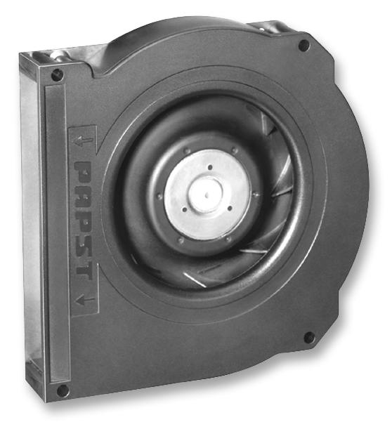 RLF100-11/12 RADIAL FAN, 127X127X25MM, 12V DC EBM-PAPST