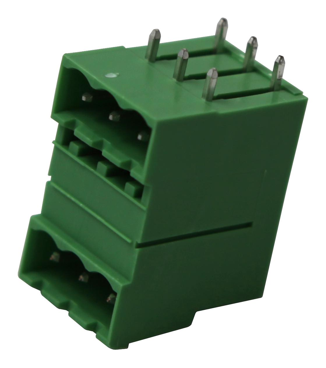 MDSTB 2,5/3-G1-5,08 HEADER, PCB, DOUBLE, 5.08MM, 3WAY PHOENIX CONTACT