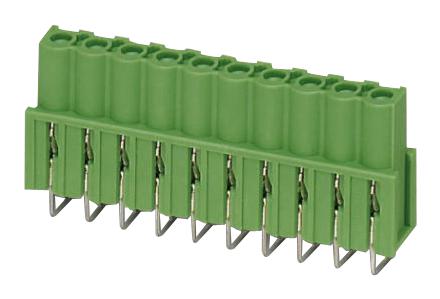 ICV 2,5/10-G-5,08 TERMINAL BLOCK, SOCKET, 10POS, TH PHOENIX CONTACT