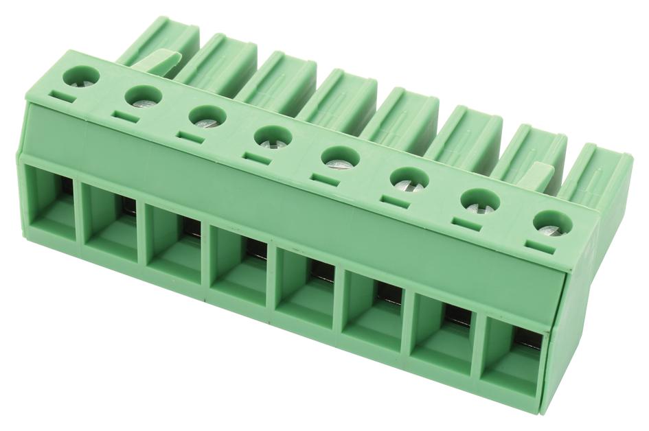 PC 4/ 8-ST-7,62 TERMINAL BLOCK, PLUGGABLE, 8POS, 10AWG PHOENIX CONTACT