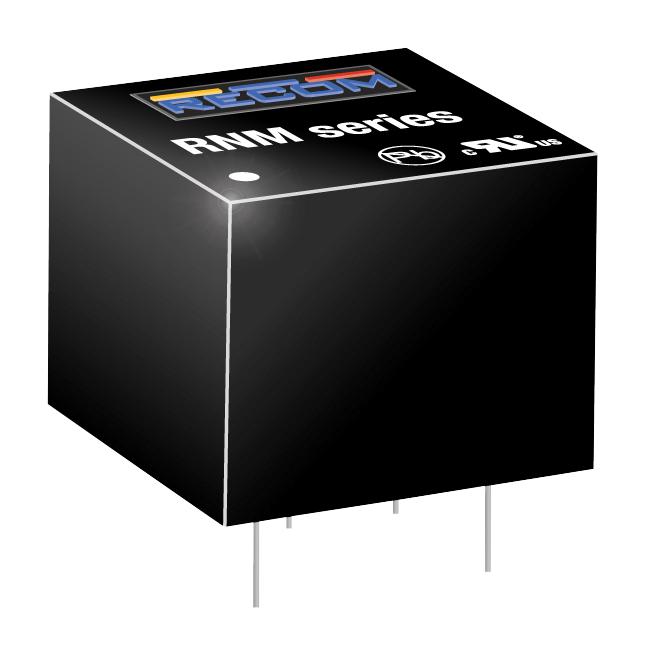 RNM-0505S DC/DC, UNREG, 1W, 05V, 05V, DIP6 RECOM POWER