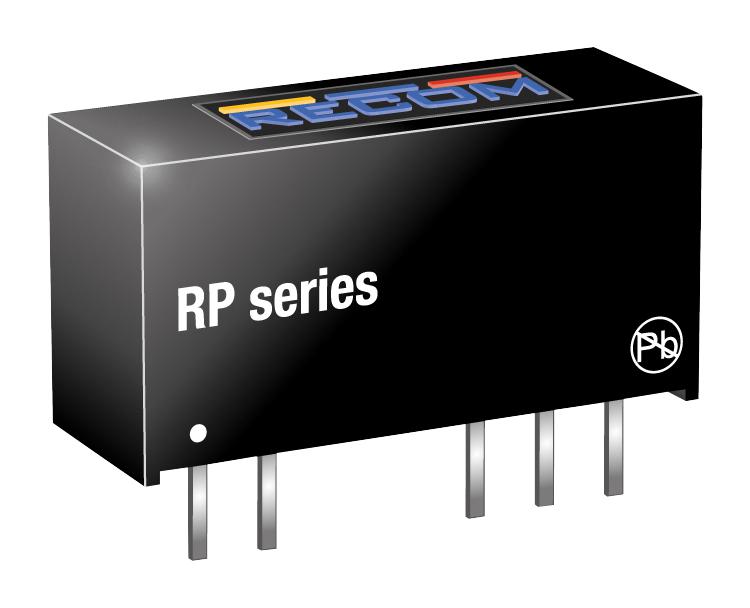 RP-0509D DC-DC CONVERTER, MEDICAL, 2 O/P, 1W RECOM POWER