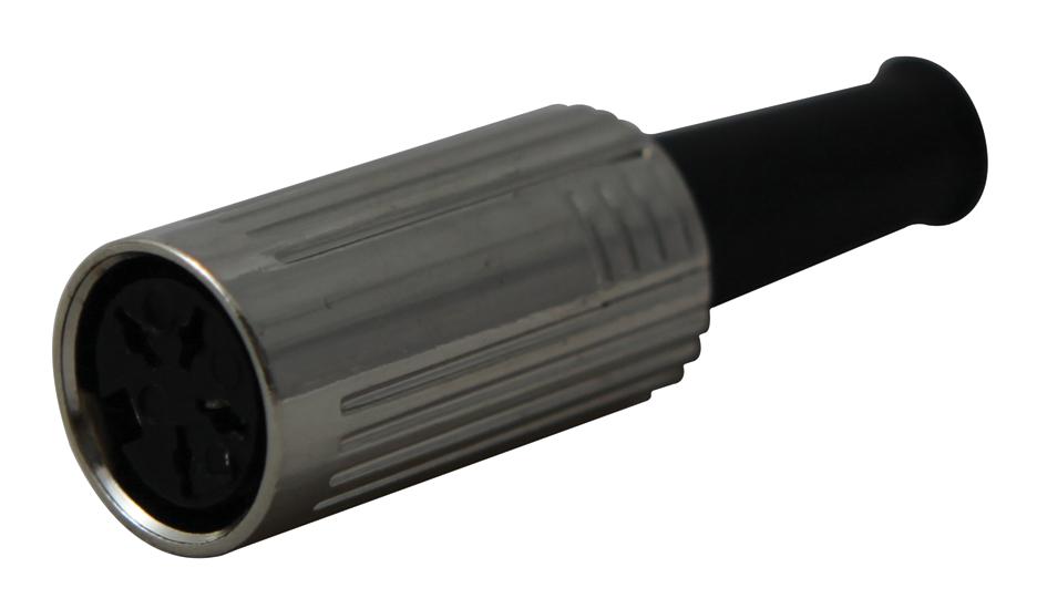 0121 04 SOCKET, FREE, DIN, 4WAY LUMBERG