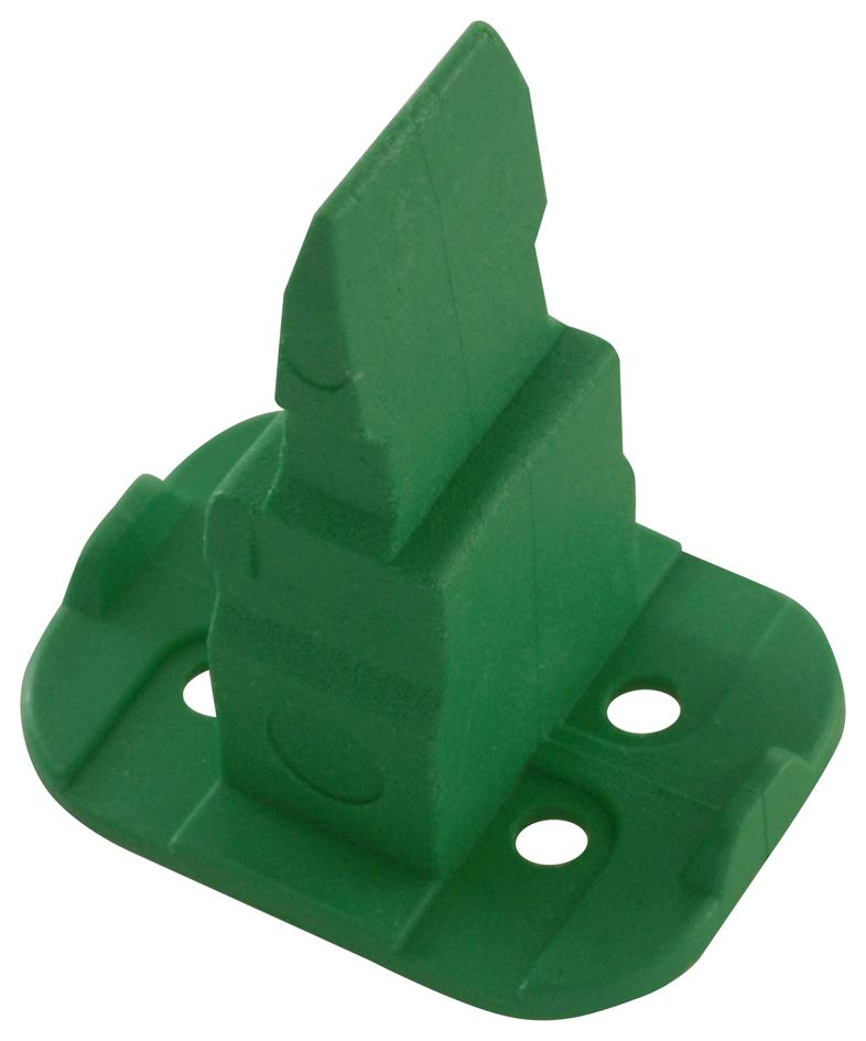 W4S-P012 WEDGELOCK, FOR DT PLUGS, GREEN, 4WAY DEUTSCH - TE CONNECTIVITY
