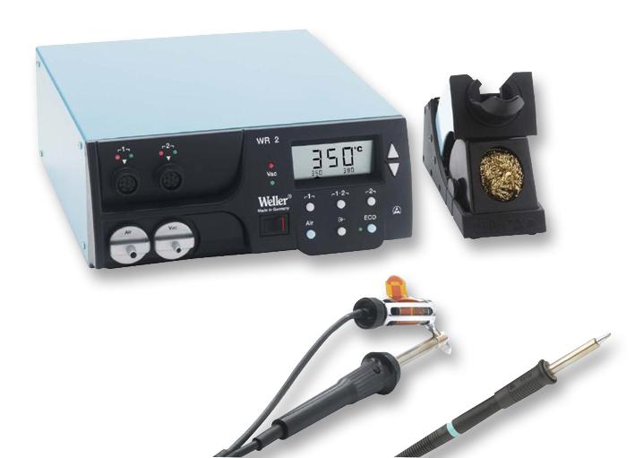 WR 2002 (DSX80/WP80) (UK + EU) REWORK STATION, 300W, 230V, UK/EU WELLER