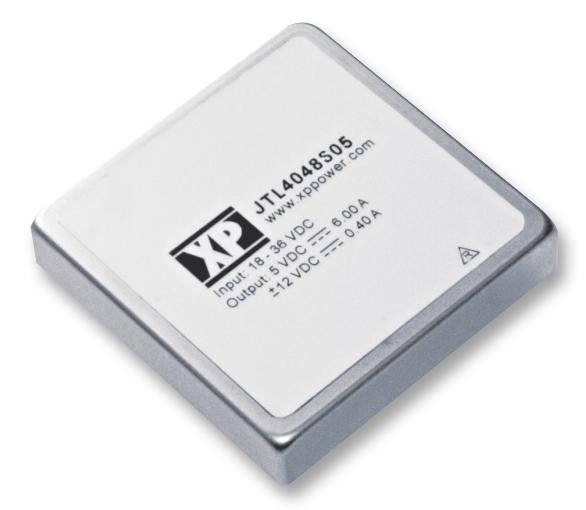 JTL4024D15 DC/DC CONVERTER, 40W 2X2" DUAL O/P XP POWER