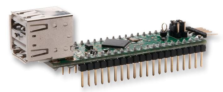 V2DIP2-48 MOD, USB HOST CNTLR, VNC2-48Q, UART FTDI