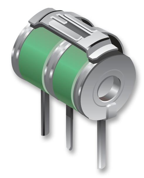 2036-07-B3LF GAS DISCHARGE TUBE, 3P, 20KA, 75V BOURNS