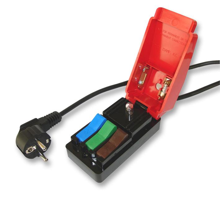 CL1860 LEAD, QUICKTEST, EURO PLUG, 1.5M CLIFF ELECTRONIC COMPONENTS