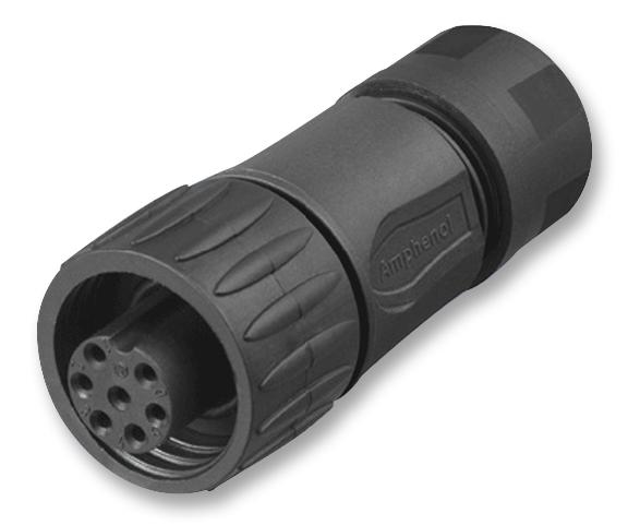 C016 10D006 000 12 SOCKET, FREE, ECOMATE, 6+PE AMPHENOL SINE/TUCHEL