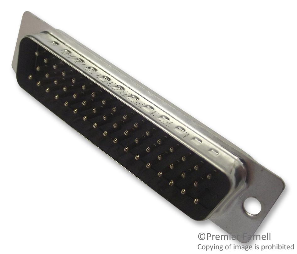 L717SDD50P D SUB, PLUG, SIZE D, 50WAY AMPHENOL