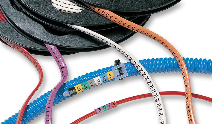 531-07732 MARKER, OVALGRIP, YEL, 4, PK1000 HELLERMANNTYTON