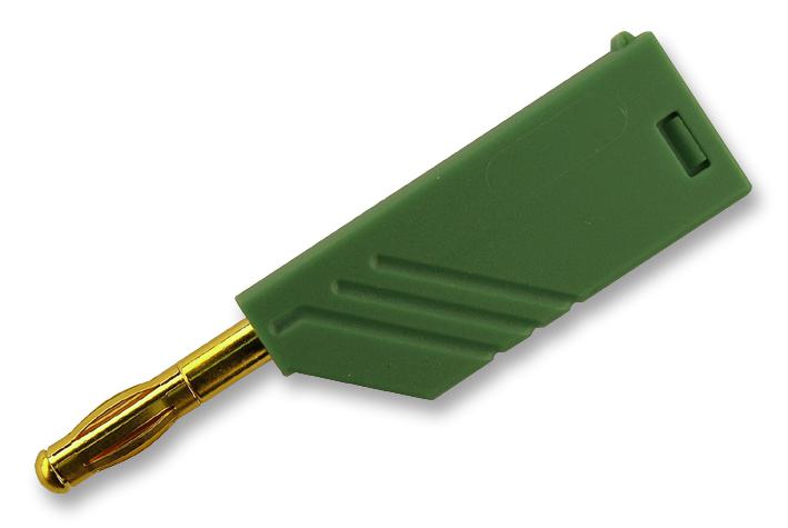 934100704 TEST PLUG, 4MM, GREEN, KUN HIRSCHMANN TEST AND MEASUREMENT
