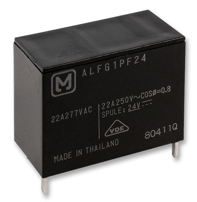 ALFG1PF12 RELAY, SPST-NO, 277VAC, 22A PANASONIC