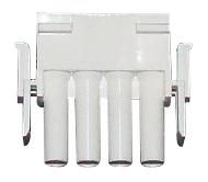 926298-7 CONNECTOR HOUSING, PLUG, 4POS, 6.35MM AMP - TE CONNECTIVITY