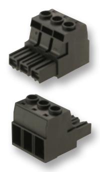 1924560000 TERMINAL BLOCK, PLUGGABLE, 4POS, 6AWG WEIDMULLER