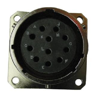 MS27513E8B6P CIRCULAR, SIZE 8, 6WAYS, PIN AMPHENOL LTD