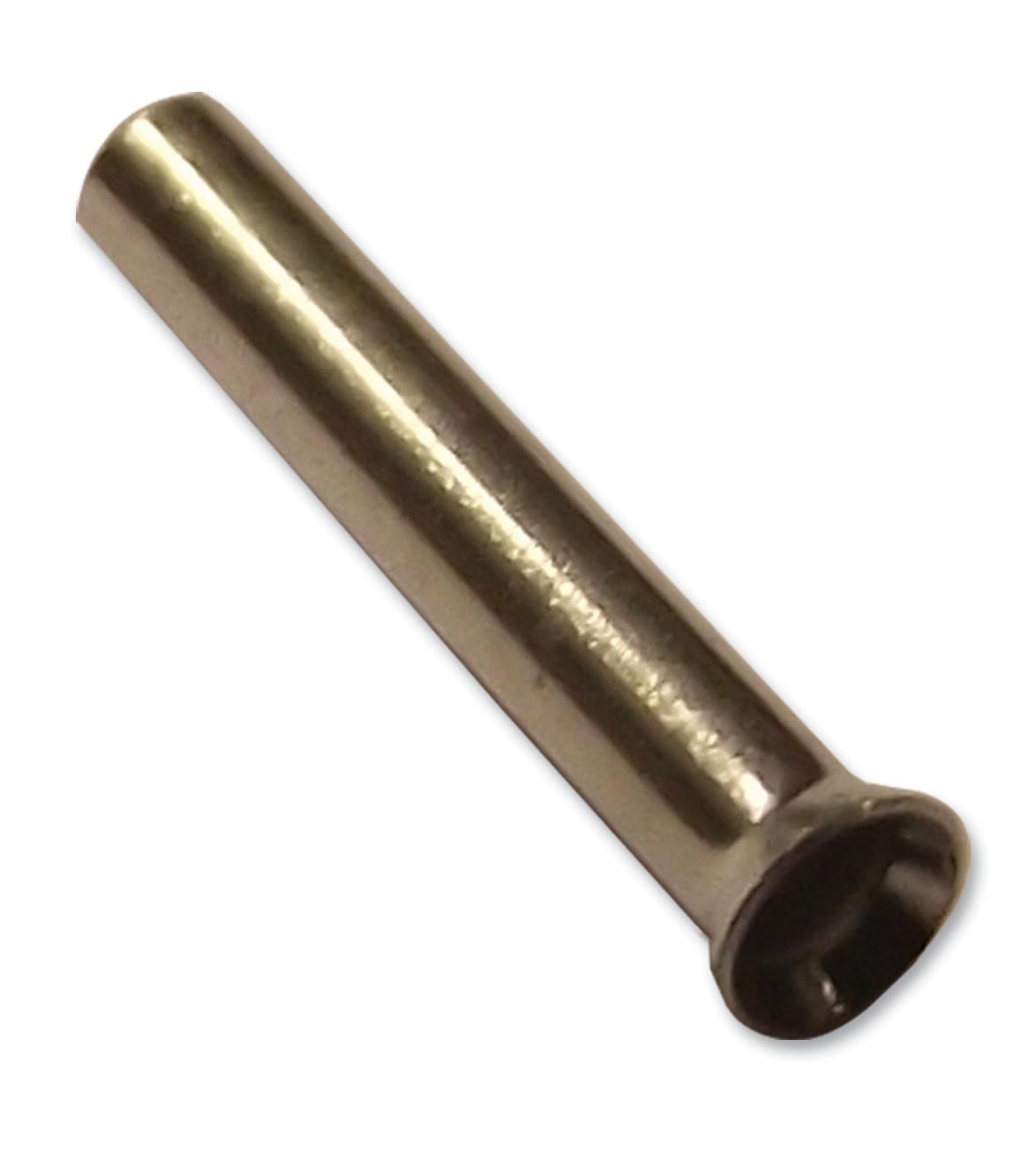 WE0.75-10 FERRULE, UNINSULATED, 0.75MMSQ., PK100 JST (JAPAN SOLDERLESS TERMINALS)